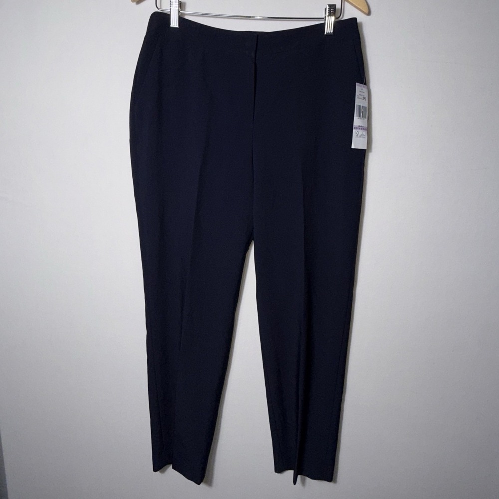 Le Suit Trousers Size 6 Midnight Blue Career Dress‎ Pants Interview Outfit